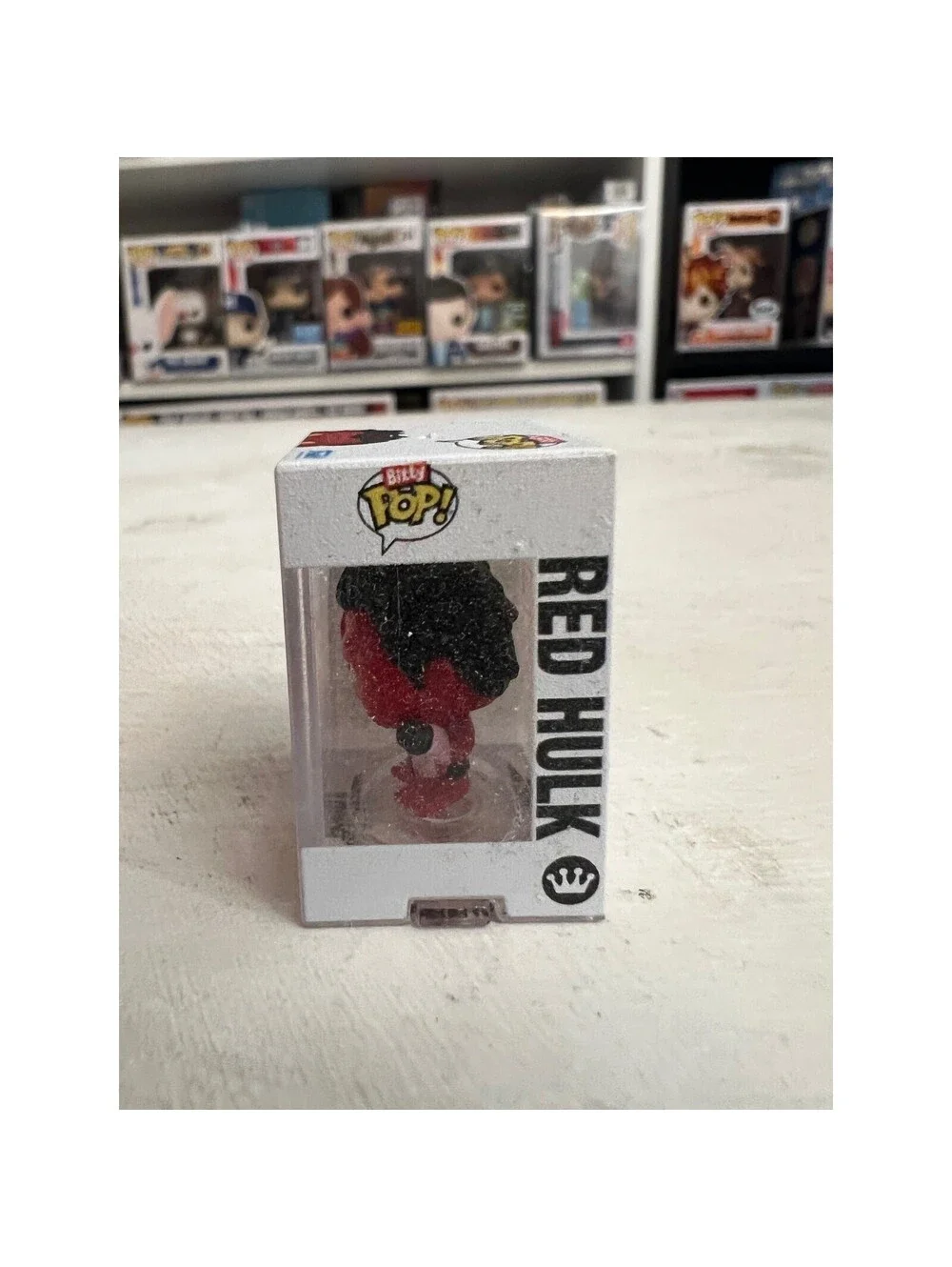 BITTY Red Hulk w/ Snowman 1